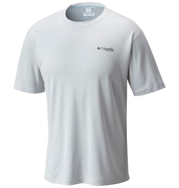 Columbia PFG Zero Rules T-Shirt Grey For Men's NZ91734 New Zealand